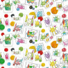 Funda Nórdica Decolores Indiana Multicolor 175 Hilos 200 x 200 cm