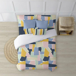 Funda Nórdica Decolores Jena Multicolor 175 Hilos 140 x 200 cm