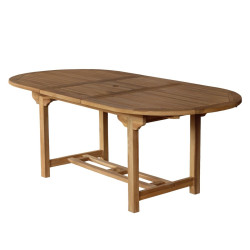 Mesa de Comedor Kayla Teca 180 x 100 x 75 cm
