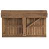 Mesa abatible para balcón Nina Nina Marrón Madera de acacia 80 x 47