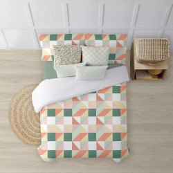 Funda Nórdica Decolores Chloe 4 Multicolor 175 Hilos 140 x 200 cm Cue