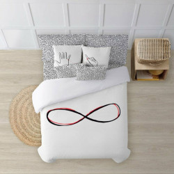 Funda Nórdica Decolores Infinito Multicolor 175 Hilos 200 x 200 cm Cu