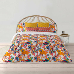 Funda Nórdica Decolores Keila Multicolor 175 Hilos 140 x 200 cm Cuell