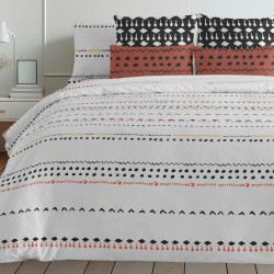 Funda Nórdica Decolores Kiel Multicolor 175 Hilos 140 x 200 cm Cuello