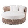 Cama para Jardín Nadia Marrón 133 x 126 x 70 cm