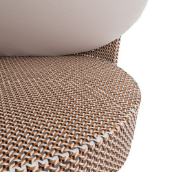 Cama para Jardín Nadia Marrón 133 x 126 x 70 cm