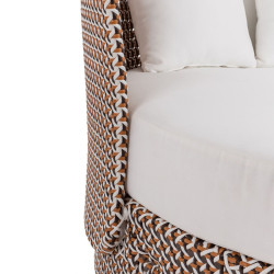 Cama para Jardín Nadia Marrón 133 x 126 x 70 cm