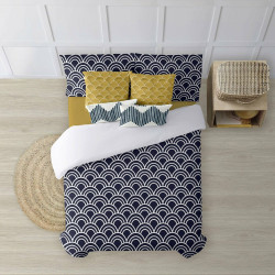 Funda Nórdica Decolores Toulouse Multicolor 175 Hilos 140 x 200 cm Cu