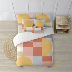 Funda Nórdica Decolores Weimar Multicolor 175 Hilos 140 x 200 cm Cuel