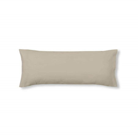 Funda de almohada Decolores Liso Marrón 175 Hilos 45 x 110 cm