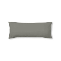Funda de almohada Decolores Liso Antracita 175 Hilos 45 x 110 cm