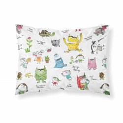 Funda de almohada Decolores Nens Multicolor 175 Hilos 65 x 65 cm