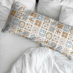 Funda de almohada Decolores Tilburg FN Multicolor 175 Hilos 45 x 110 c