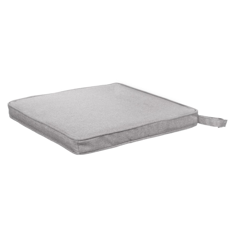 Cojín para sillas Gris 38 x 38 x 4 cm Cojín para sillas Gris 38 x 38 x 4 cm
