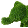 Figura Decorativa Polipropileno Césped Artificial Elefante 30 x 60 x