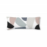 Funda de almohada Decolores Hayes Gris 175 Hilos 45 x 125 cm Algodón