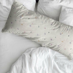Funda de almohada Decolores Orewa Multicolor 175 Hilos 45 x 125 cm Alg