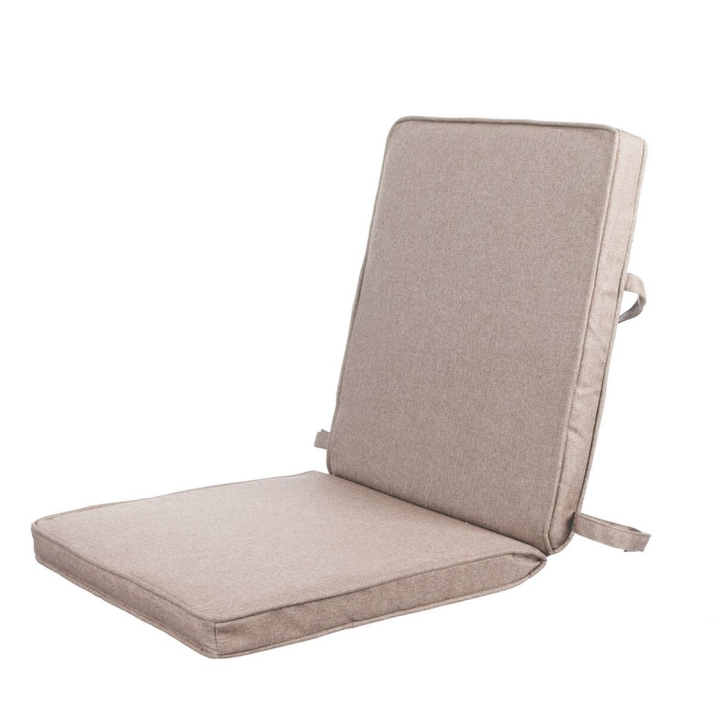 Cojín para sillas Beige 90 x 40 x 4 cm Cojín para sillas Beige 90 x 40 x 4 cm