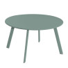 Mesa auxiliar Marzia Verde Acero 70 x 70 x 40 cm