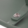 Mesa auxiliar Marzia Verde Acero 70 x 70 x 40 cm