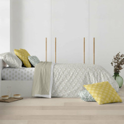 Funda Nórdica Decolores Nashik Beige 175 Hilos 200 x 200 cm