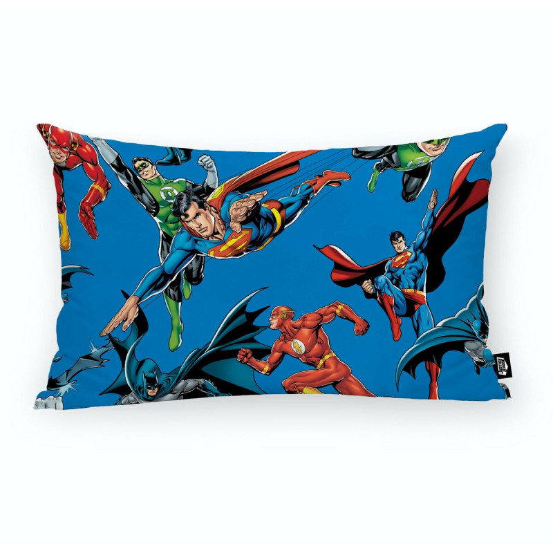 Funda de cojín Justice League Action Justice C Multicolor 30 x 50 cm Funda de cojín Justice League Action Justice C Multicolor 30 x 50 cm