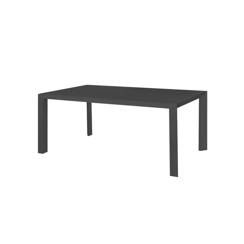 Mesa de Comedor Io Grafito Aluminio 180 x 100 x 75 cm Mesa de Comedor Io Grafito Aluminio 180 x 100 x 75 cm