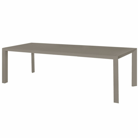 Mesa de Comedor Io Aluminio 280 x 100 x 75 cm