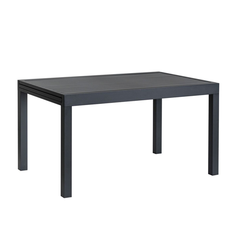 Mesa de Comedor Thais Grafito Aluminio 135 x 90 x 74 cm Mesa de Comedor Thais Grafito Aluminio 135 x 90 x 74 cm