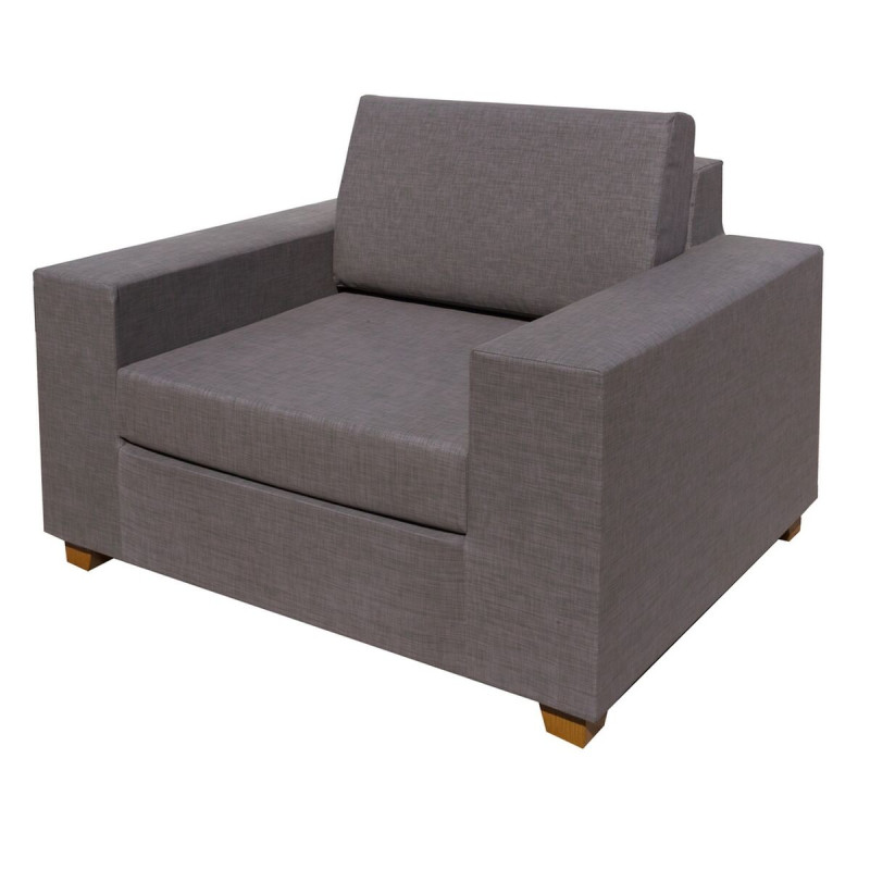 Sillón de jardín Io Marrón Aluminio textileno 110 x 88 x 70 cm Sillón de jardín Io Marrón Aluminio textileno 110 x 88 x 70 cm