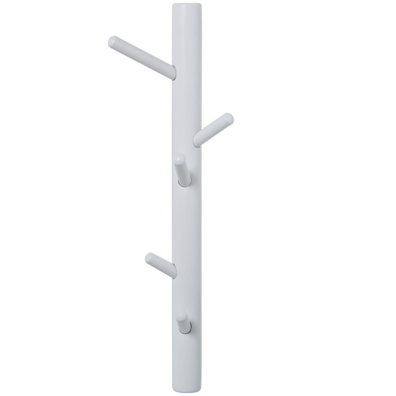 Perchero de Pared Alexandra House Living Blanco Madera Madera de cauch