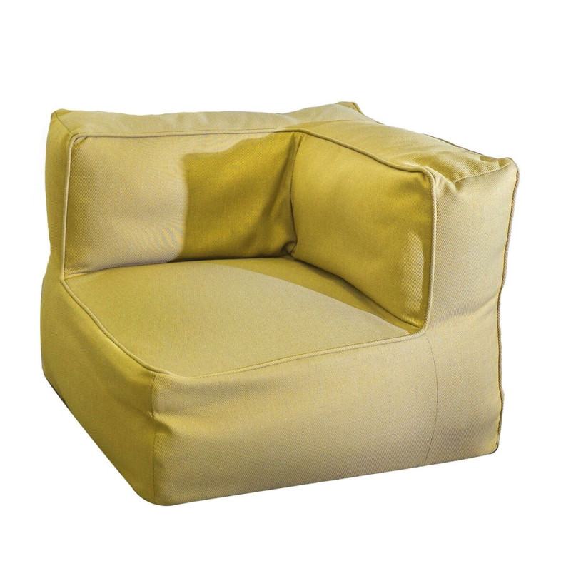 Sofá de Jardín Gissele Mostaza Nailon 80 x 80 x 64 cm Sofá de Jardín Gissele Mostaza Nailon 80 x 80 x 64 cm