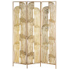 Biombo Alexandra House Living Dorado Metal 120 x 170 x 1 cm
