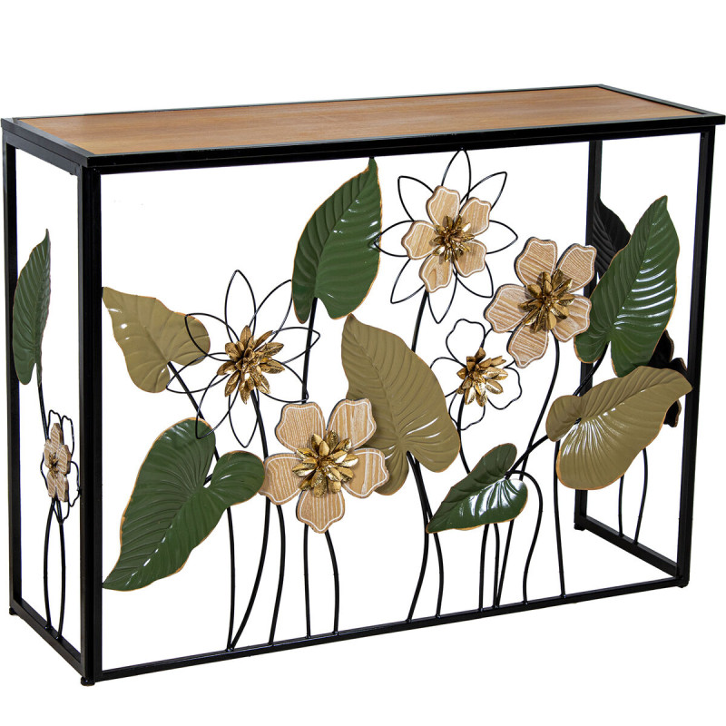 Consola Alexandra House Living Multicolor Metal 108 x 80 x 37 cm Consola Alexandra House Living Multicolor Metal 108 x 80 x 37 cm