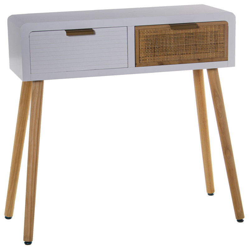 Consola Alexandra House Living Blanco Madera 80 x 78 x 30 cm Consola Alexandra House Living Blanco Madera 80 x 78 x 30 cm