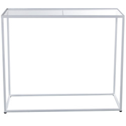 Set de mesas Alexandra House Living Plateado Metal 2 Piezas