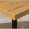 Mesa de Escritorio con Cajones Alexandra House Living Natural Metal 10