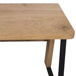 Mesa de Escritorio Alexandra House Living Marrón Madera 120 x 75 x 60