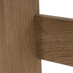 Mesa de Escritorio Alexandra House Living Marrón Madera 120 x 75 x 60