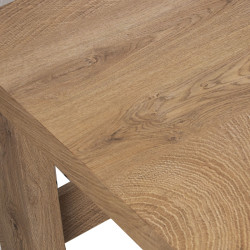 Mesa de Escritorio Alexandra House Living Marrón Madera 120 x 75 x 60