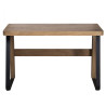 Mesa de Escritorio Alexandra House Living Marrón Madera 120 x 75 x 60