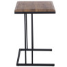 Juego de 3 mesas Alexandra House Living Marrón Negro Madera