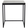 Juego de 2 mesas Alexandra House Living Negro Metal