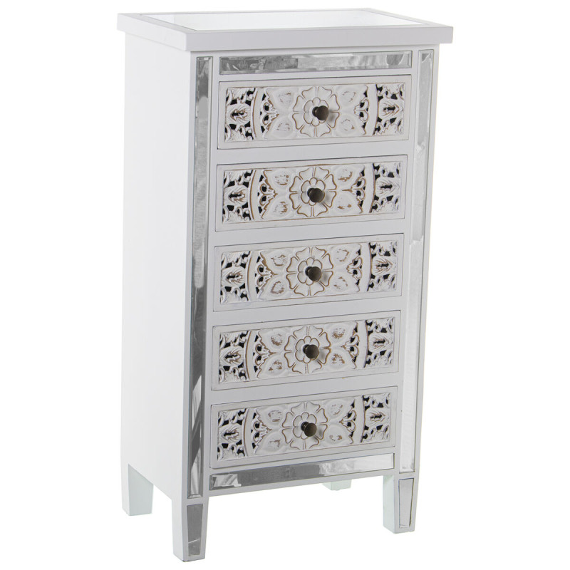 Cajonera Alexandra House Living Blanco Madera 48 x 89 x 30 cm Cajonera Alexandra House Living Blanco Madera 48 x 89 x 30 cm