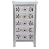 Cajonera Alexandra House Living Blanco Madera 48 x 89 x 30 cm