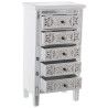 Cajonera Alexandra House Living Blanco Madera 48 x 89 x 30 cm