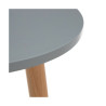 Mesa auxiliar 50 x 50 x 48 cm Natural Gris Madera DMF
