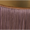 Puff Alexandra House Living Rosa Terciopelo Madera 40 x 43 x 40 cm