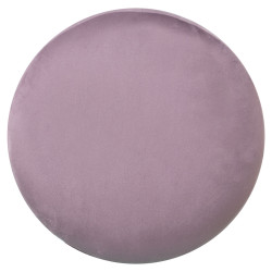 Puff Alexandra House Living Rosa Terciopelo Madera 40 x 43 x 40 cm