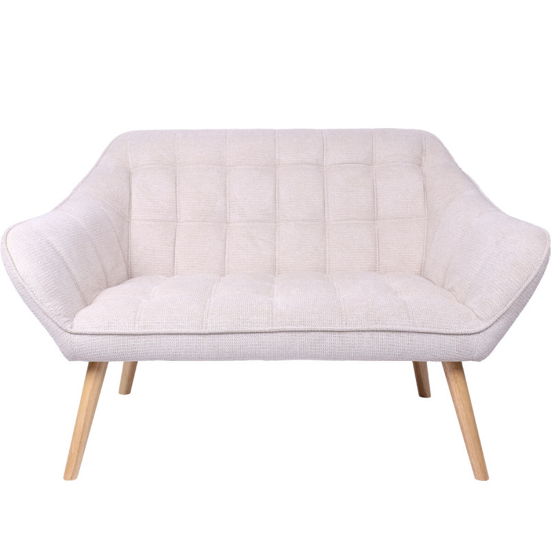 Sofá Alexandra House Living Beige 128 x 74 x 76 cm Sofá Alexandra House Living Beige 128 x 74 x 76 cm